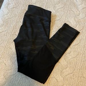Sam Edelman Moto Leggings in Black Camo